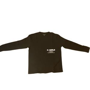 American Eagle Black Long Sleeve T-Shirt